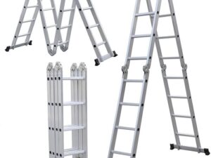 7.4m Telescopic Aluminum Ladder Double(3.7+3.7m)