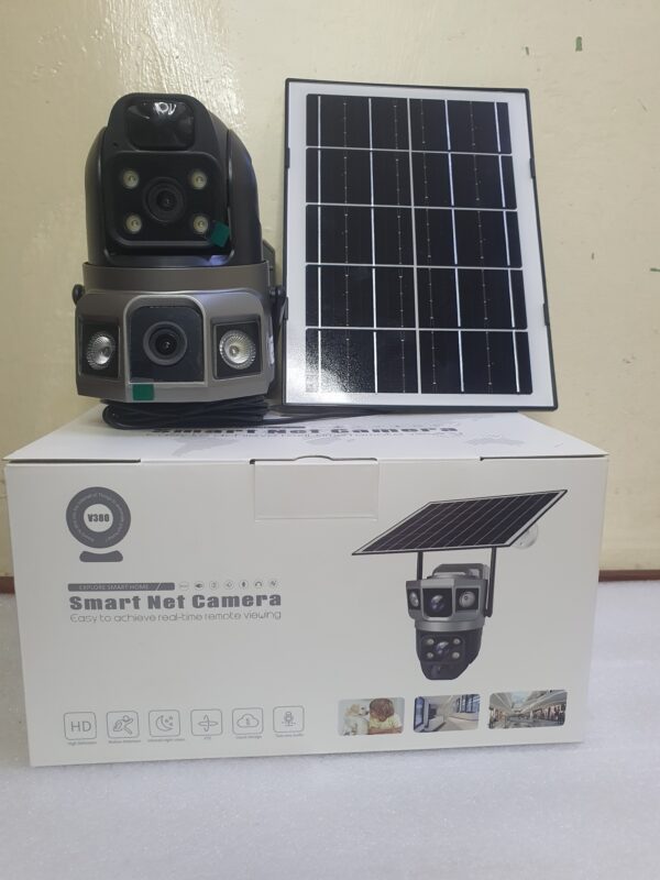 360 Degrees Solar PTZ CCTV Smart Camera